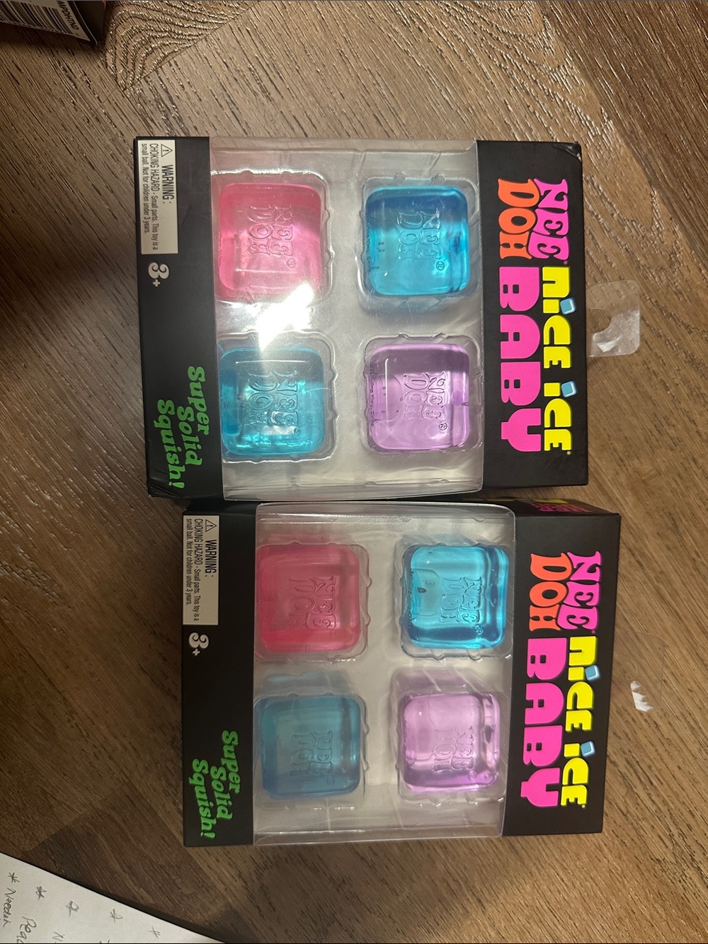 Needoh nice ice baby two pack set of 2( 8 pieces)